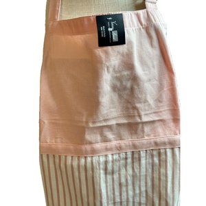 Vatican Homes Apron Striped Pink Creme Adjustable Cooking Gift Bride Spring New